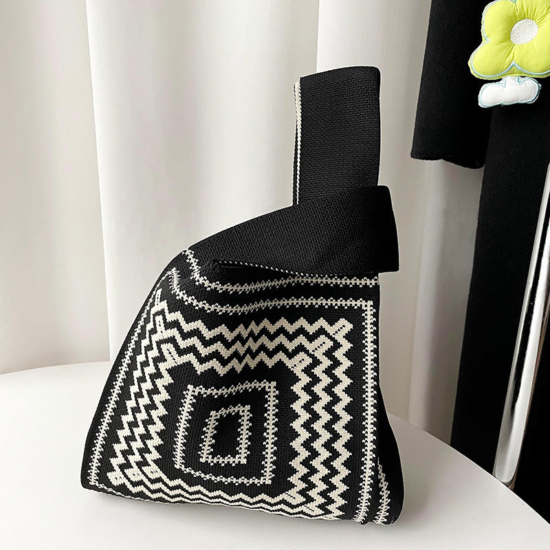 Bolso de hombro tejido todo fósforo de moda de alta calidad con diseño de interés especial