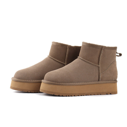 Bottes de neige personnalisées à la mode pour femmes, chaudes