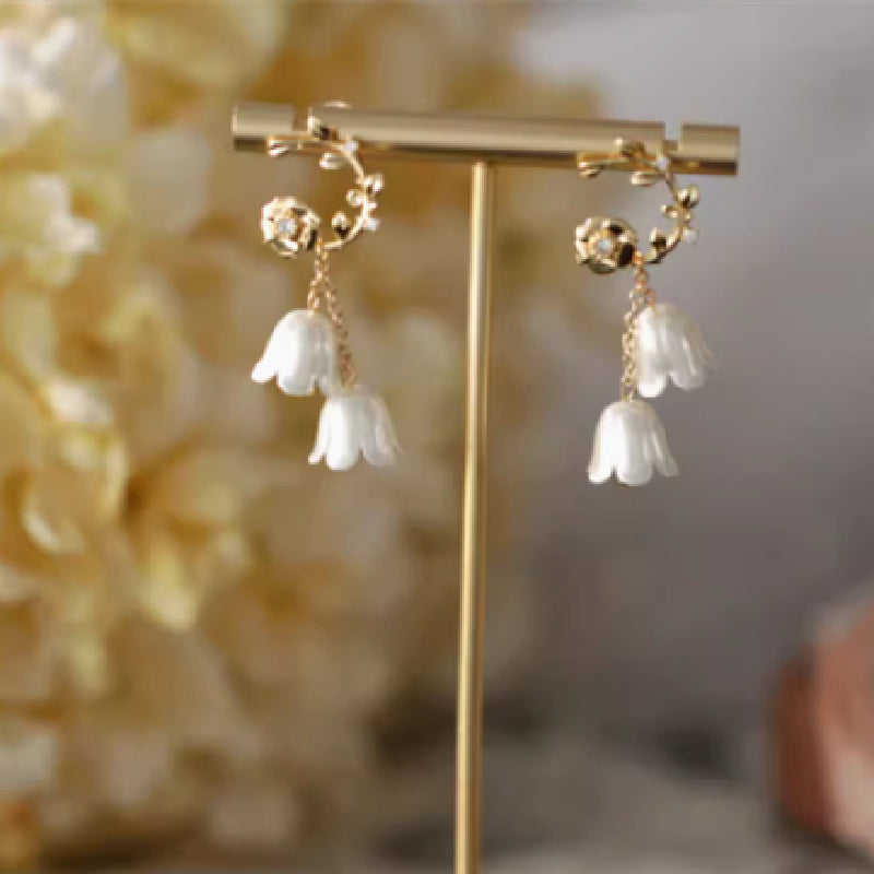 Fashionable French Retro Small Earrings