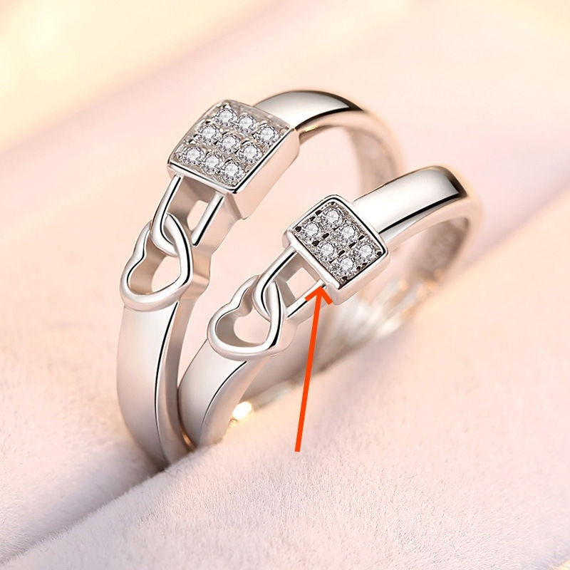 Anillo de Pareja Edición Coreana Minimalista