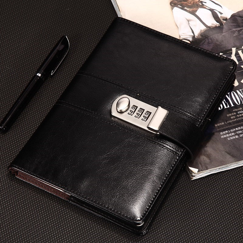 Libros de mano gruesos para niñas con cerraduras, portátiles con cerraduras