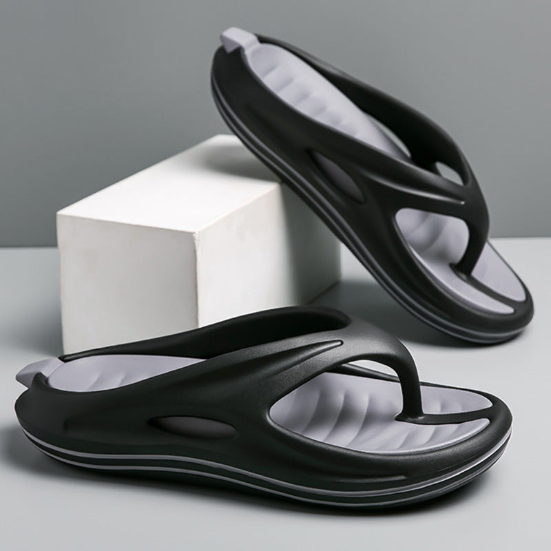Chanclas de hombre para verano con suela gruesa antideslizante y resistente al desgaste