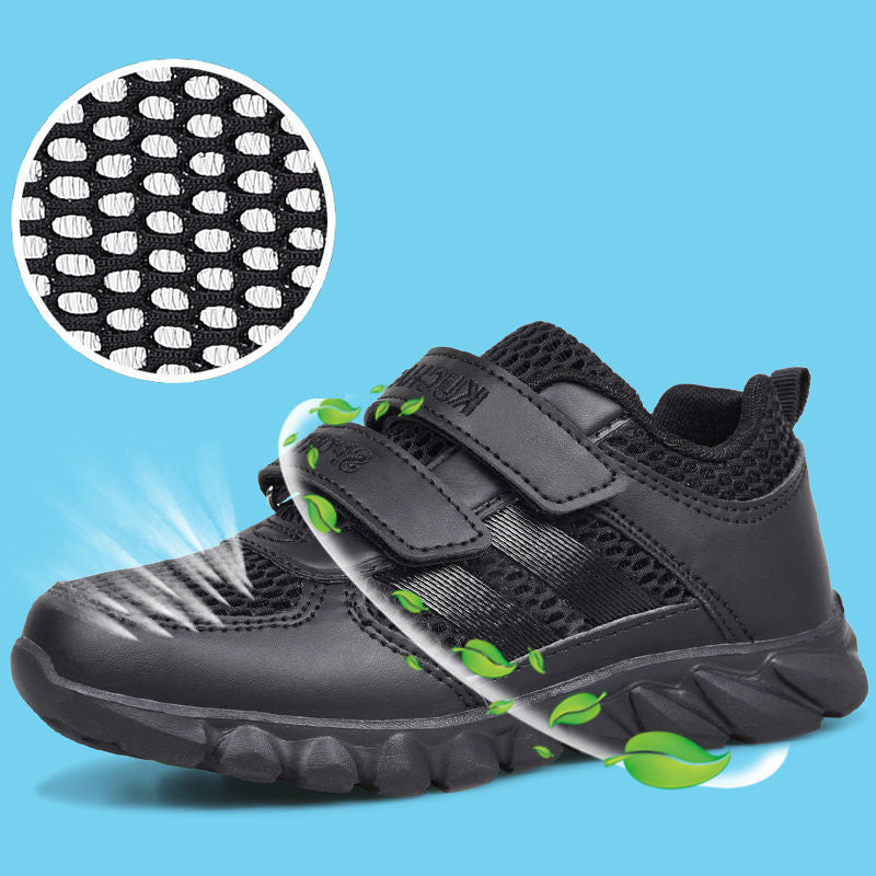 Chaussures pour garçons, chaussures de sport, imperméables, antidérapantes, déodorantes, chaussures noires pour enfants