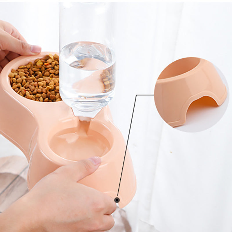 Double bol d'eau potable automatique pour animaux de compagnie