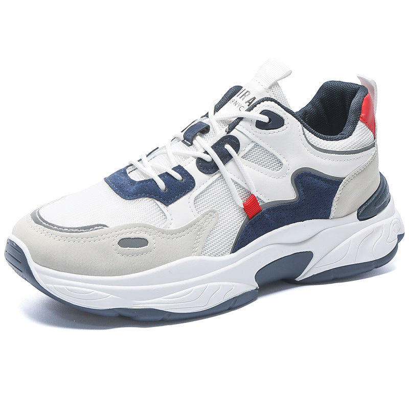 Zapatos casuales deportivos de malla tipo transpirable de primavera para hombres