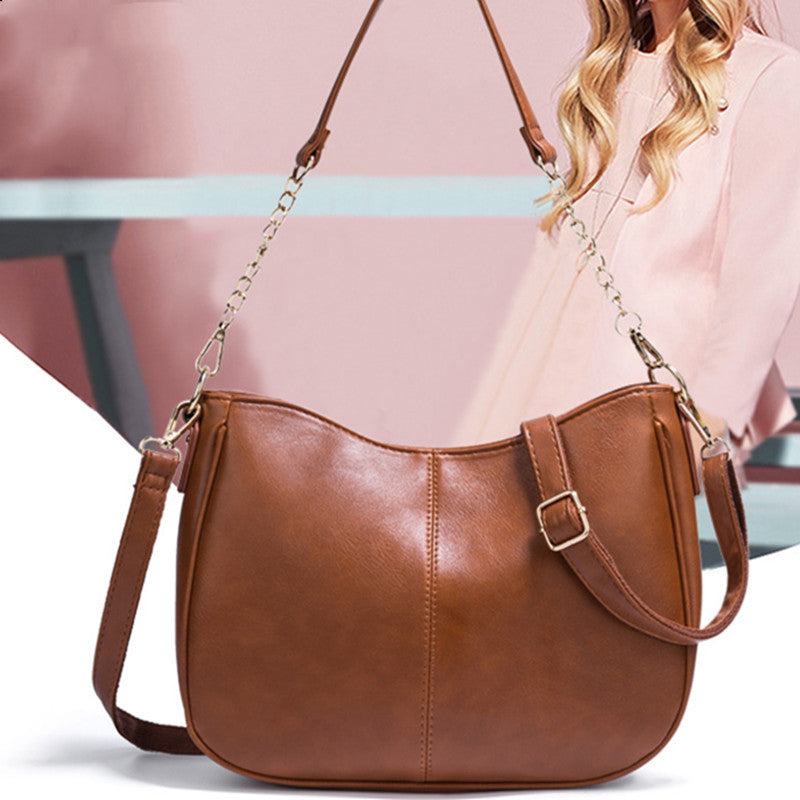 Sac messager à bandoulière simple et tendance pour femme