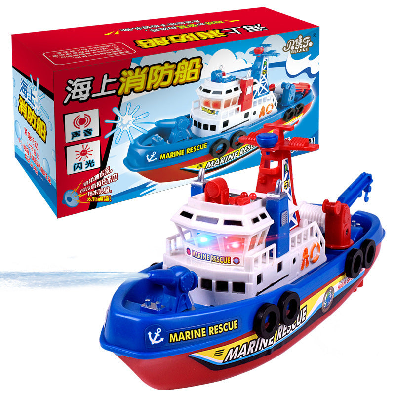Jouets de bain pour tout-petits, jouet de bateau électrique pingouin squirting avec 3 arroseurs de pingouins, jouets de baignoire à arrosage automatique pour bébé Jouets de bain pour tout-petits Squirting Penguin Electric Boat Toy