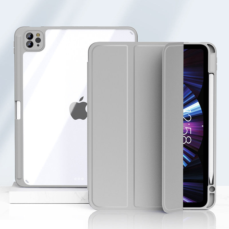 Compatible avec Apple, étui de protection magnétique avec fente pour stylo