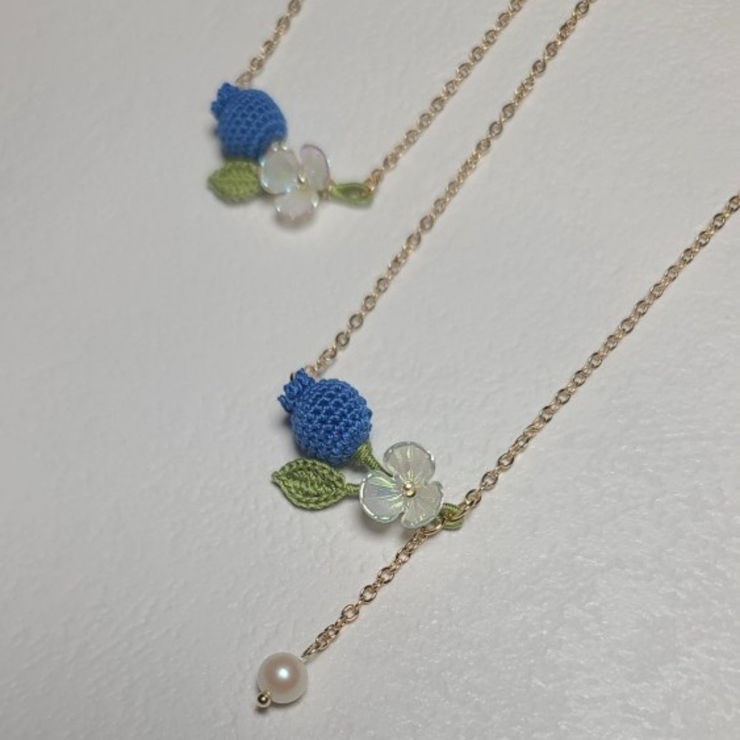 Micro Gancho Collar De Arándanos Gancho De Mano