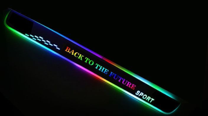 Placa de bienvenida del alféizar de la puerta de la luz del paso del desgaste de la puerta móvil Led para Hyundai Accent otros accesorios exteriores