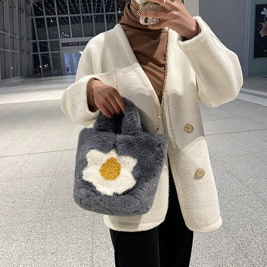 Sac messager à fleurs omelette simple pour femmes