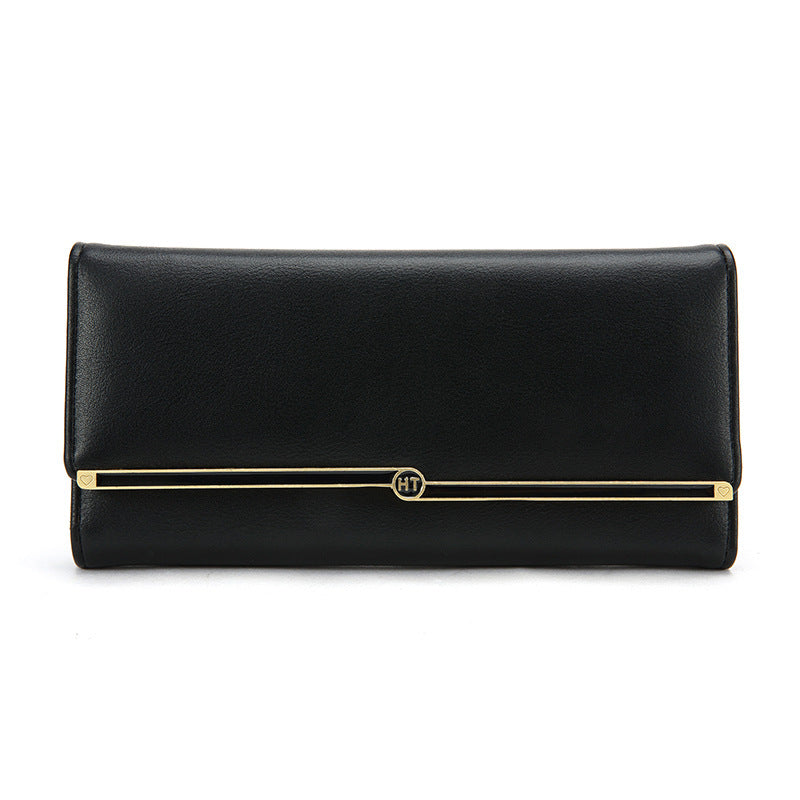 Portefeuille mode Long portefeuille femme Simple porte-carte