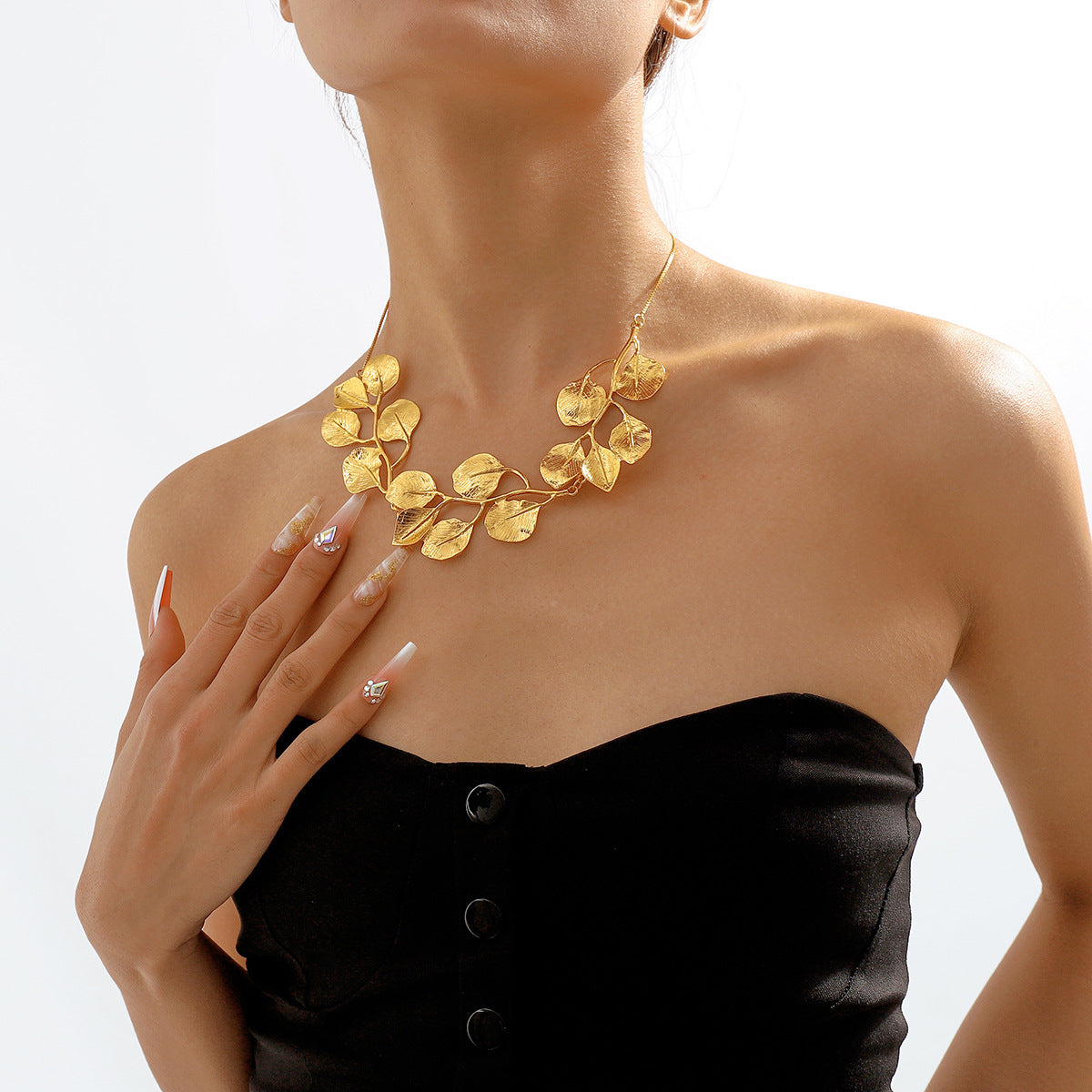 N10854 collier de Style palais de tempérament Lux d'entrée européenne et américaine