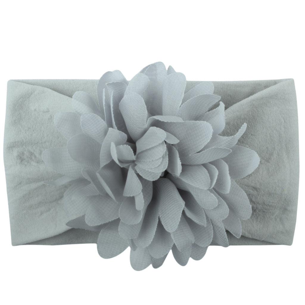 Bandeau créatif en mousseline de soie, accessoires pour cheveux de bébé, bandeau de princesse mignon