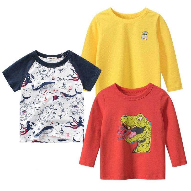 Camiseta de manga larga para bebé