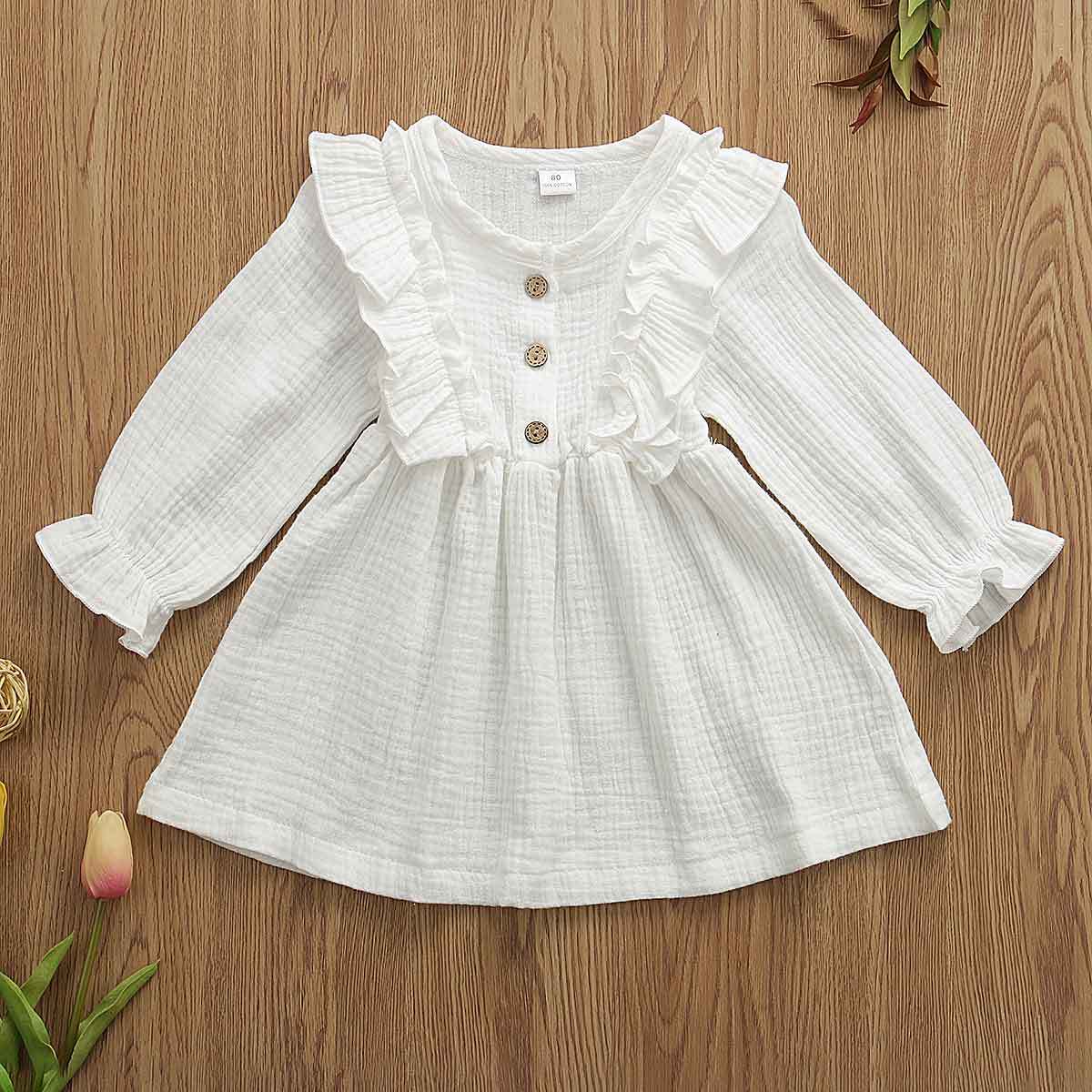 Robe en coton pour filles