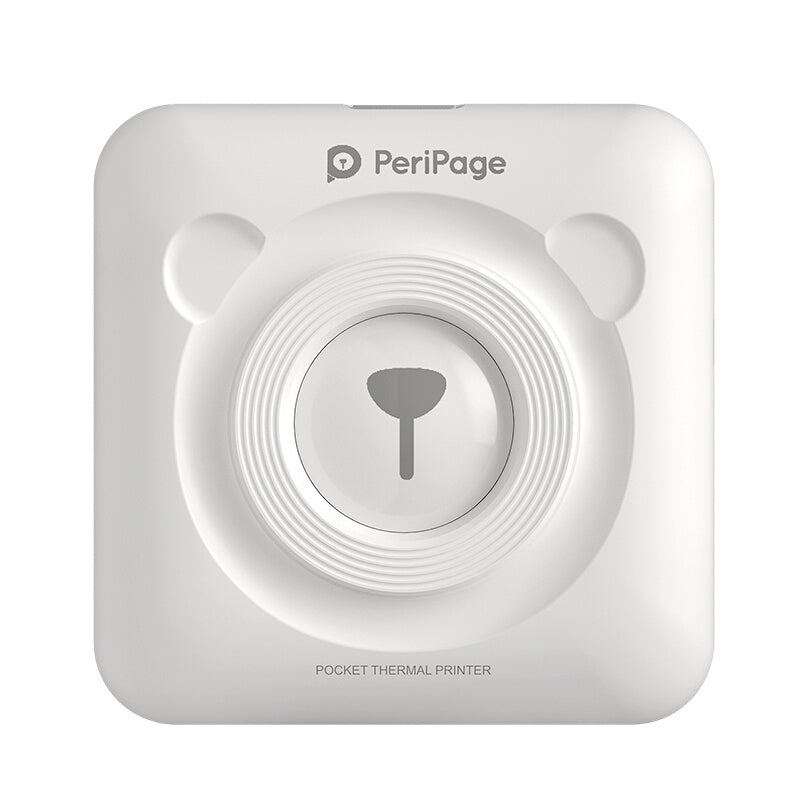 Mini impresora térmica inalámbrica Bliuetooth, impresora de etiquetas adhesivas de papel