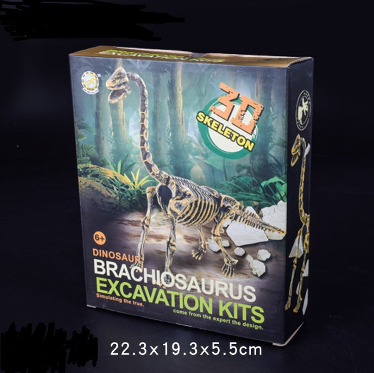 Jouets d'excavation archéologique de dinosaures, jouets éducatifs pour enfants, bricolage