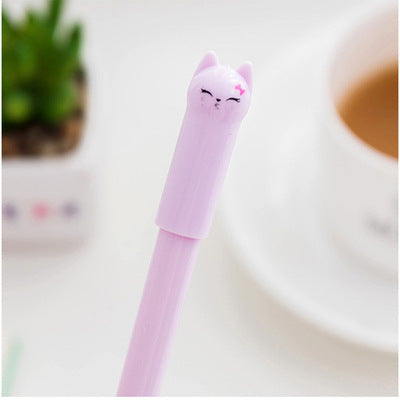 Stylo gel chat pendule mignon