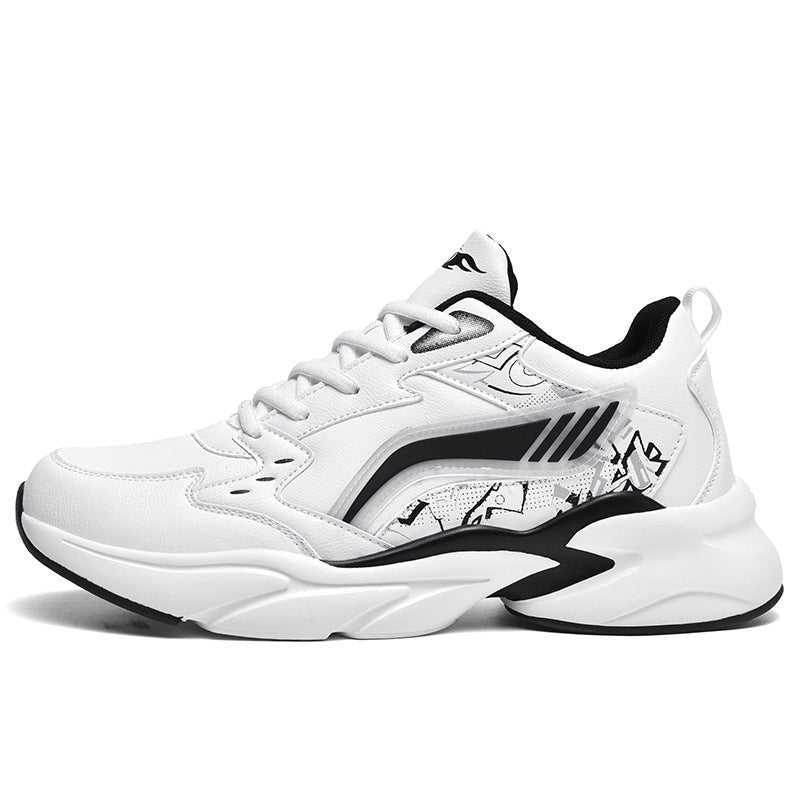 Zapatilla casual de cuero de moda para hombre