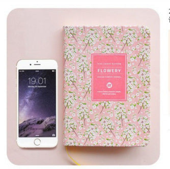 Bloc-notes floral