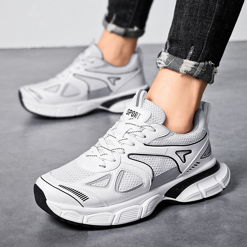 Zapatos casuales con plataforma transpirable de verano para hombre