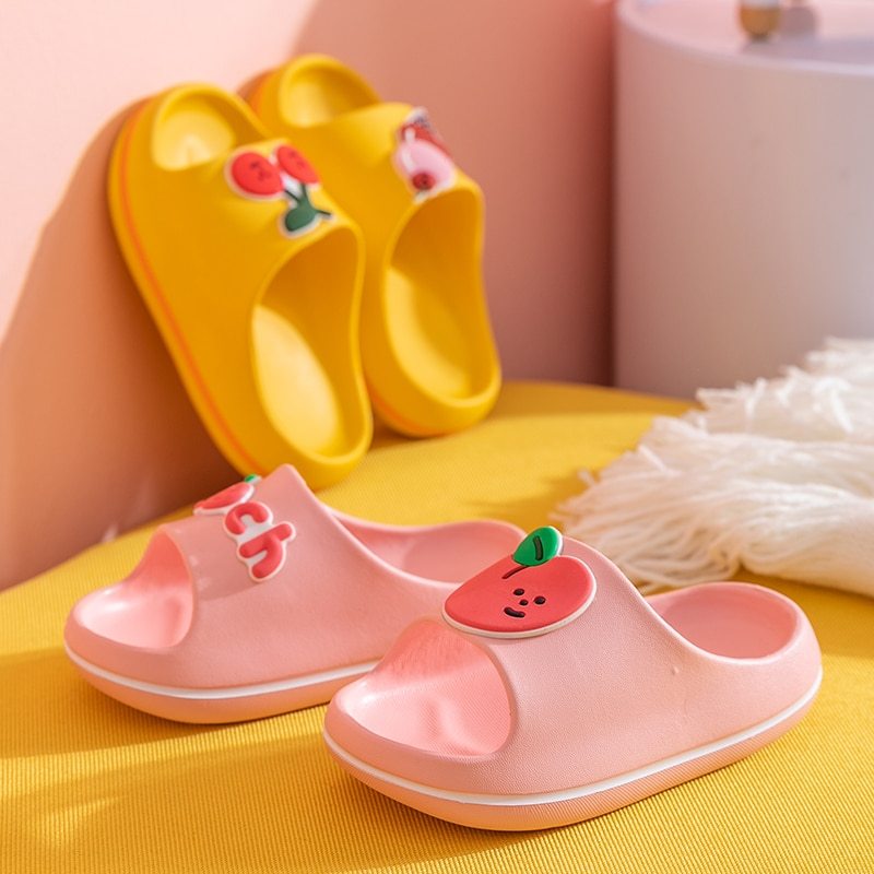 Niños Niñas Confort Suelas suaves Zapatillas antideslizantes Sandalias para niños infantiles 