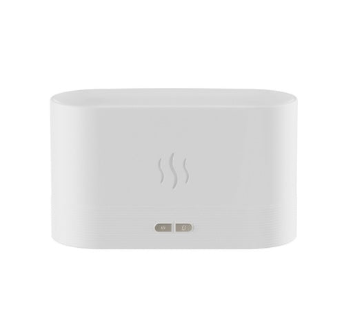 Diffuseur d'arôme avec humidificateur de brume légère de flamme, diffuseur d'aromathérapie avec Protection d'arrêt automatique sans eau pour Spa, maison, Yoga, bureau