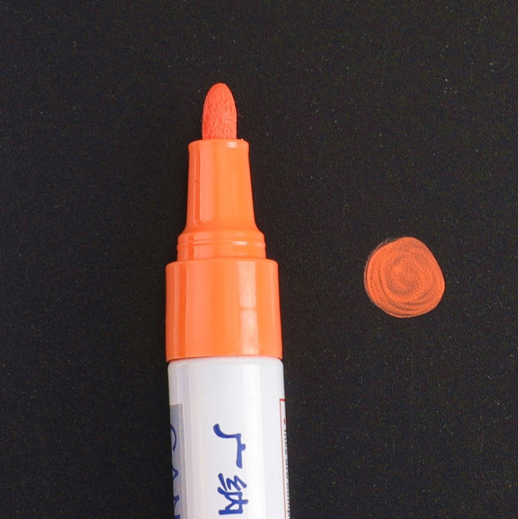 Stylo étanche coloré, bande de roulement de pneu de voiture, peinture permanente en métal CD