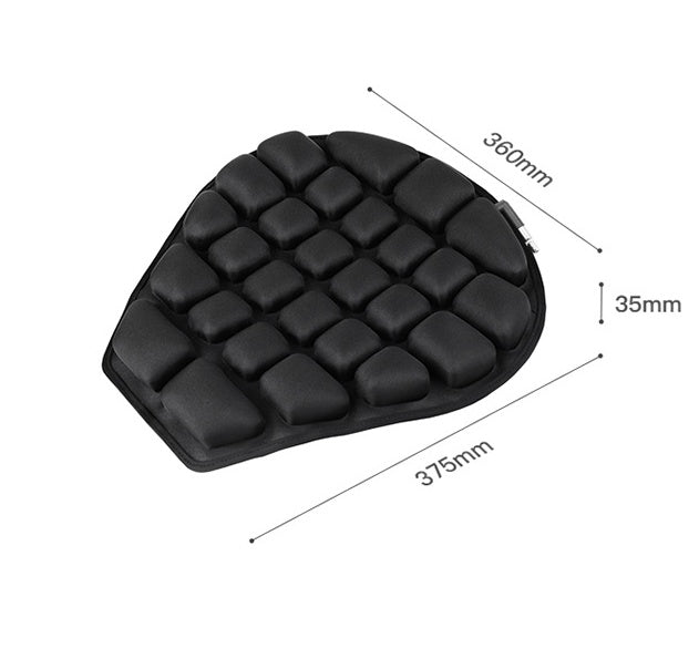 Airbag tridimensionnel pour coussin moto