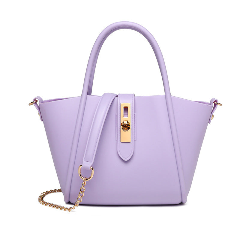 Sac messager portatif d'épaule de panier de légumes de mode en cuir des femmes