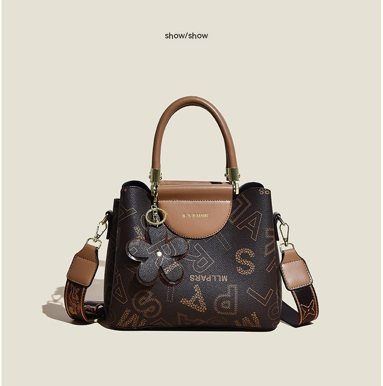 Retro Fashion Large Capacity Crossbody Shoulder Bag