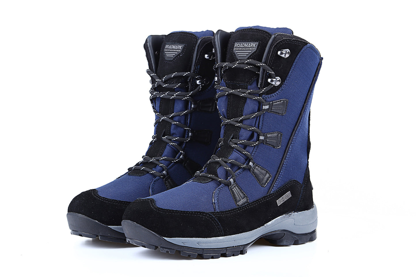 Bottes de neige thermiques d'extérieur mi-mollet pour femmes