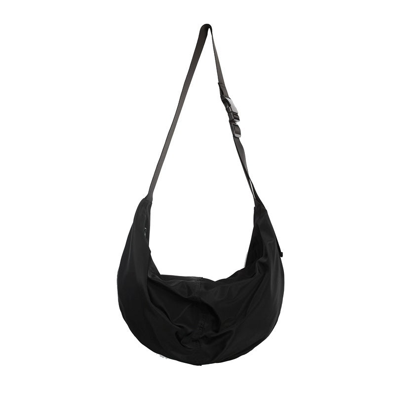 Working Style Men's Simple And Lightweight Casual Dumpling Messenger Bag