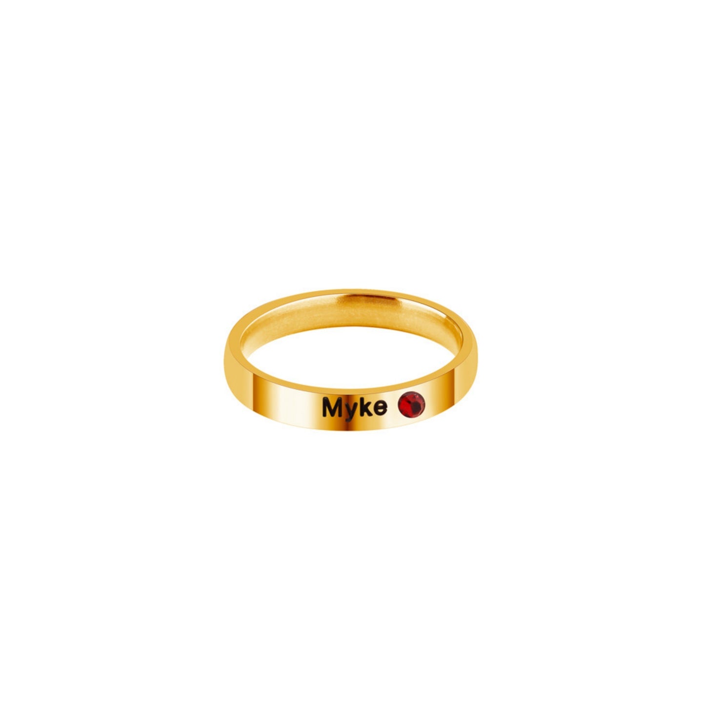 European And American Titanium Steel Ring