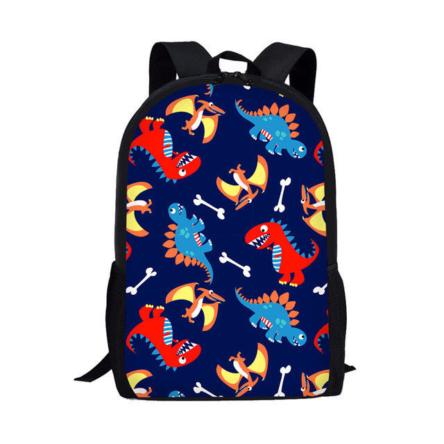 Cartable de dinosaure de dessin animé européen et américain 