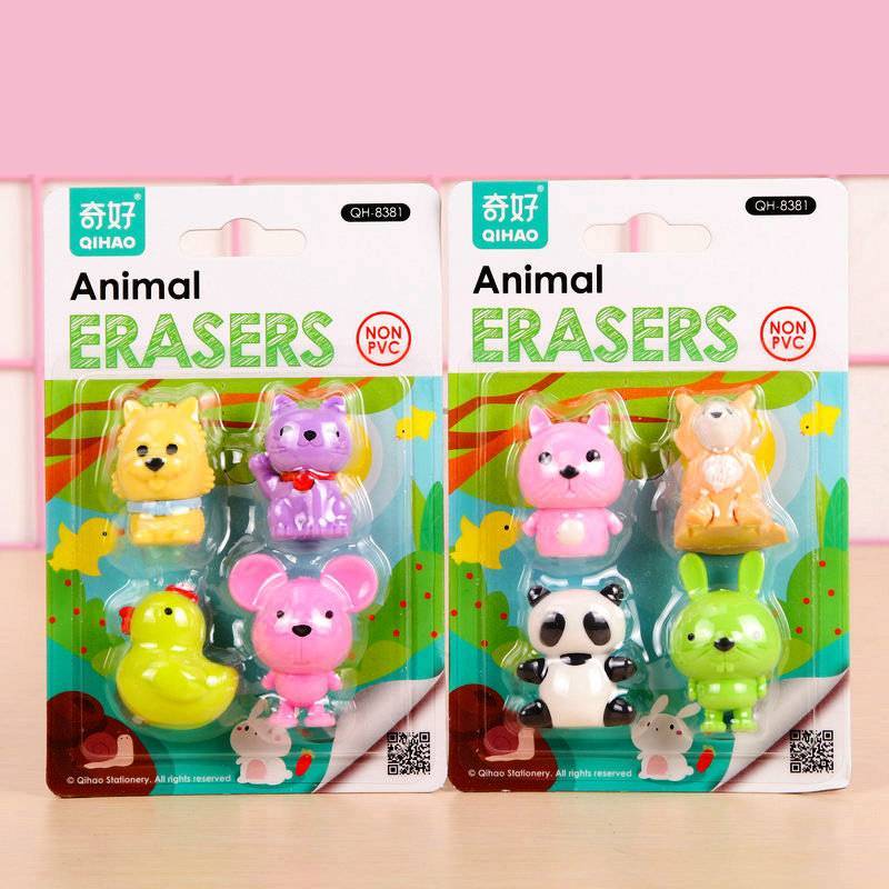 Juego de mini borradores