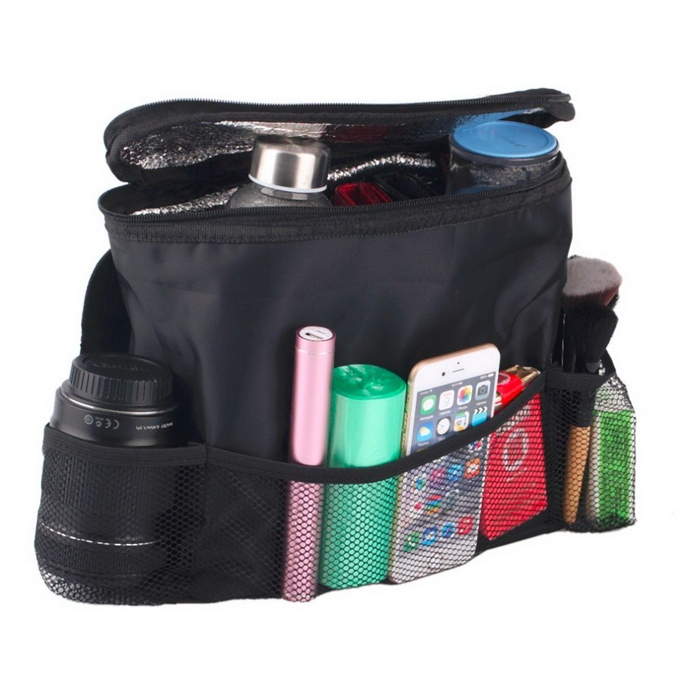 Organisateur universel de siège de voiture, sac de rangement multi-poches, support organisateur, cintre de voyage 