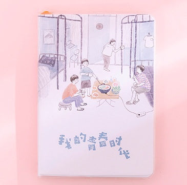 Color page button notebook