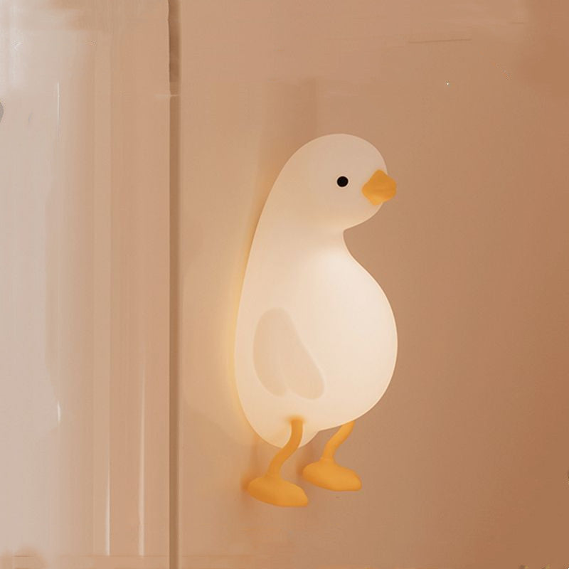 Lampe de canard créative, veilleuse de lecture amusante, lumières Led