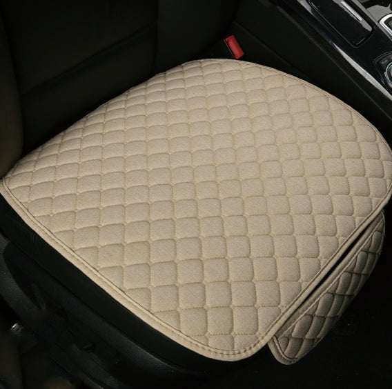 Protector de funda de asiento de coche de lino