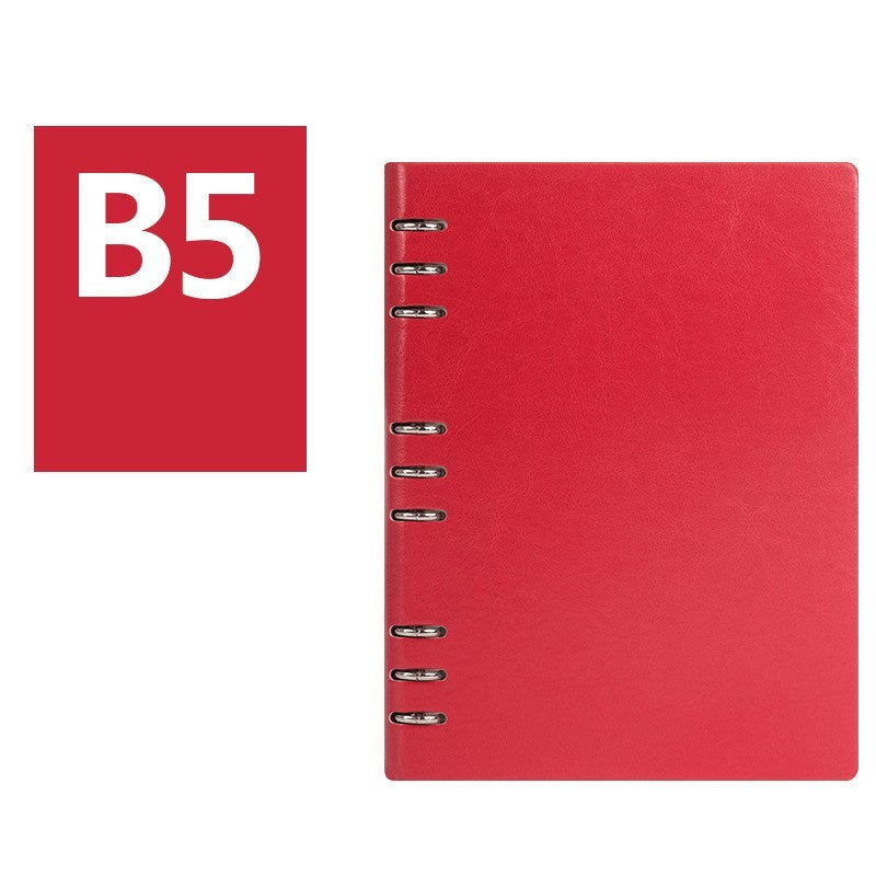 Cahier d'affaires simple à feuilles mobiles
