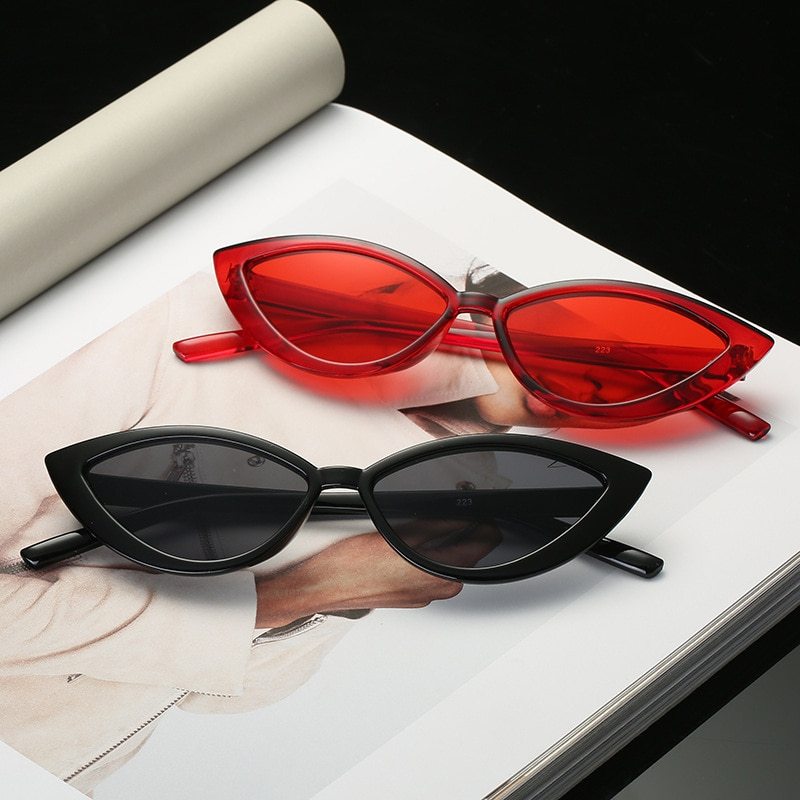 Lunettes de soleil œil de chat