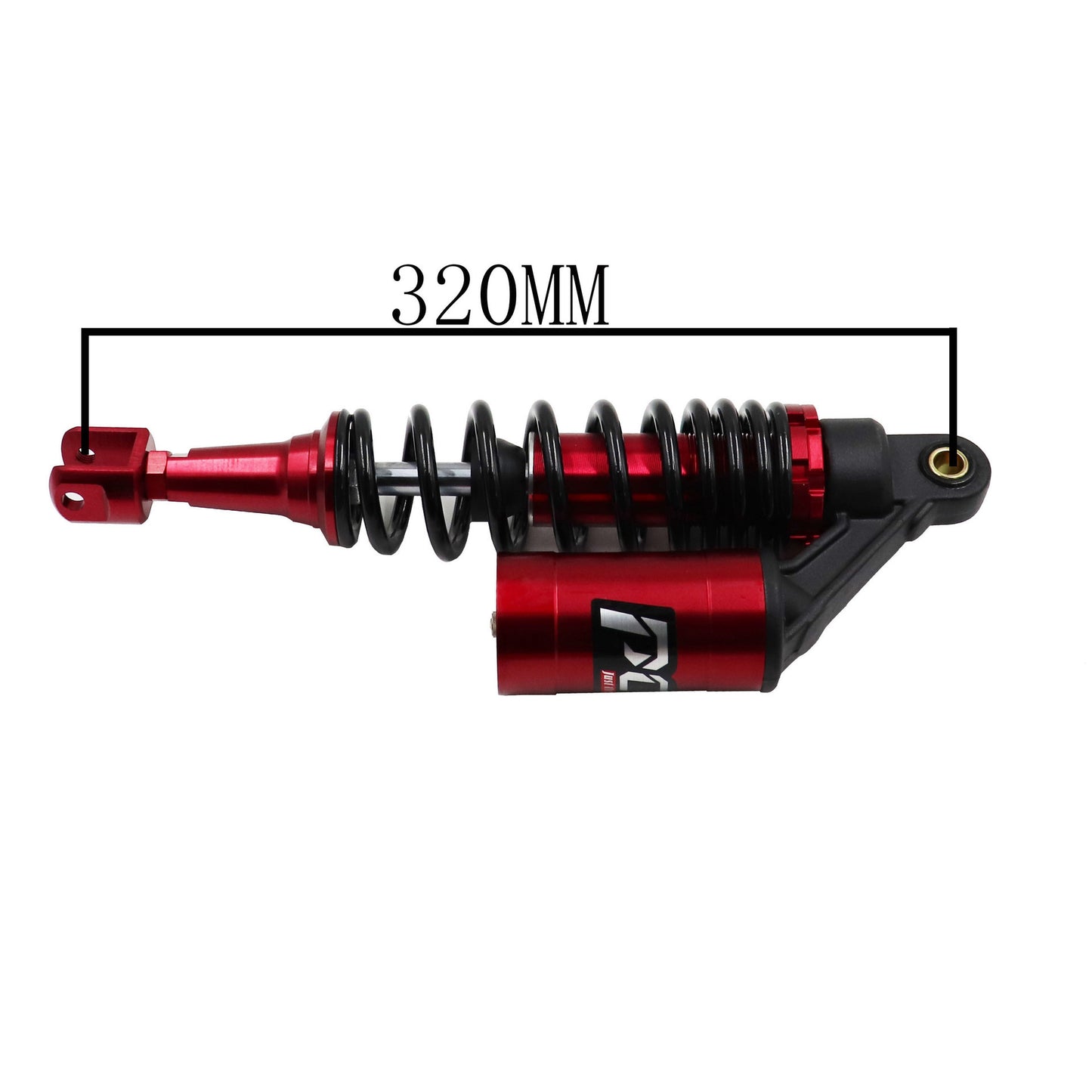 Motocicleta con amortiguador trasero de airbag