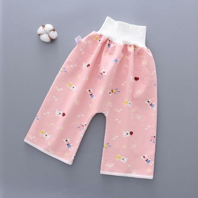 Jupe couche bébé en coton et fibre de bambou