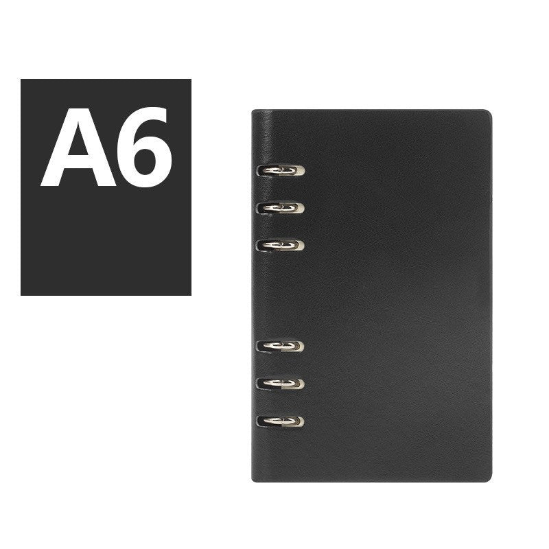 Cahier d'affaires simple à feuilles mobiles