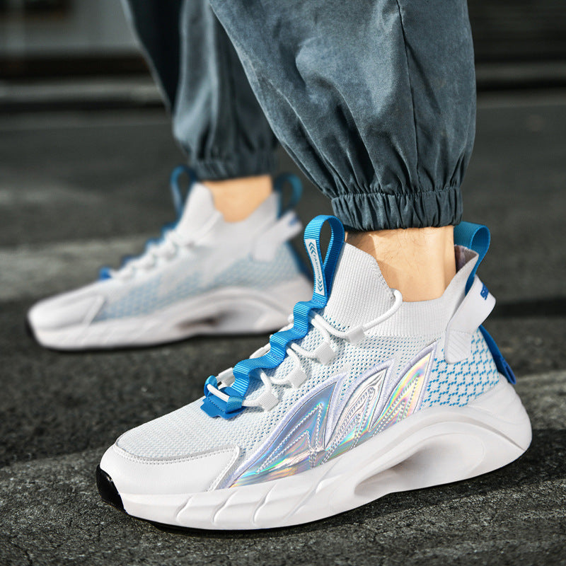 Zapatos casuales Zapatos deportivos de malla transpirables ligeros Zapatos de moda para hombres