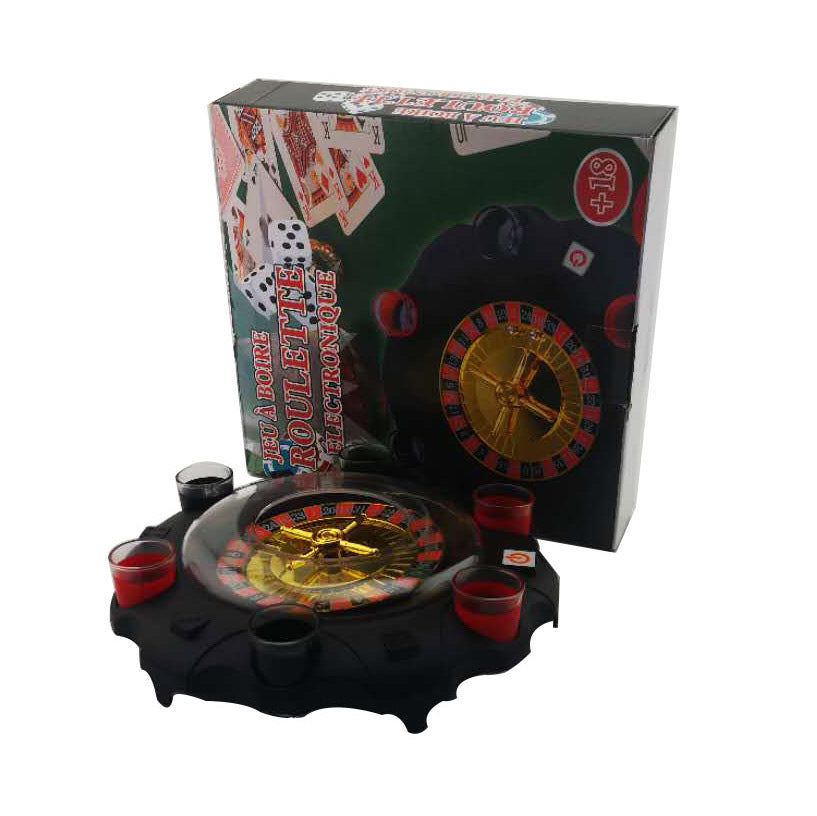 Juego de vino eléctrico para ruleta rusa Lucky Wheel