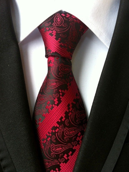 Corbata de traje informal ajustada para hombre