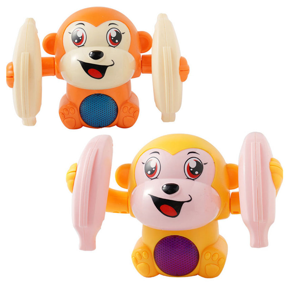 Jouets pour bébés, singe électrique, Puzzle musical léger, son à bascule, jouets éducatifs précoces pour enfants, cadeaux